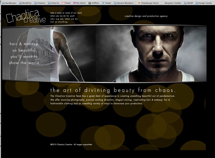 Chaotica Creative Website Chaotica Creative Website