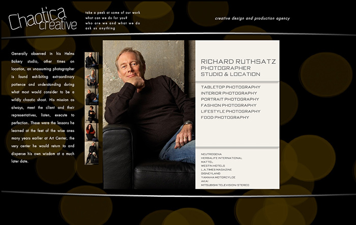Chaotica Creative Website Chaotica Creative Website