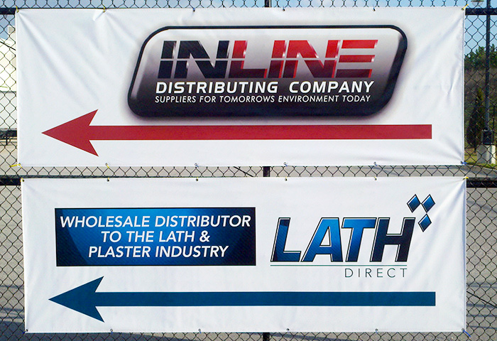 Inline - Lath Direct Banners Installed-Florida Inline - Lath Direct Banners Installed-Florida