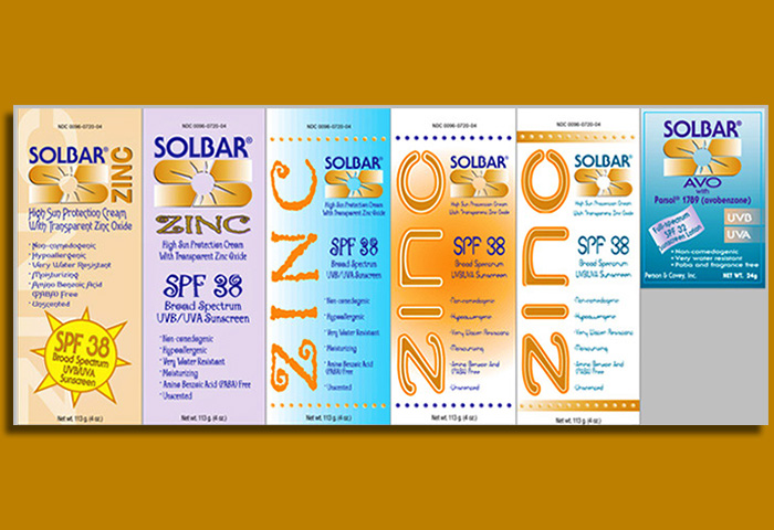 Solbar Label Designs