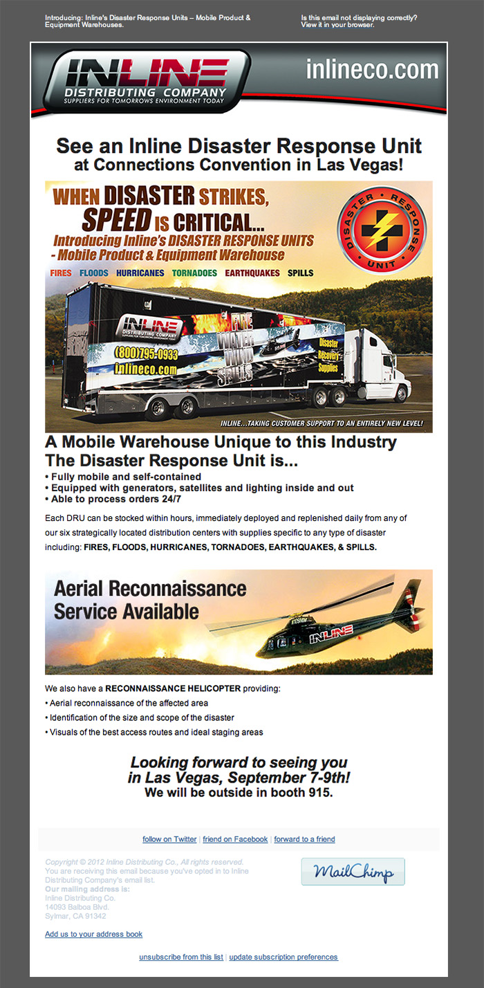 Inline Distributing Company Emails SeenDesigns