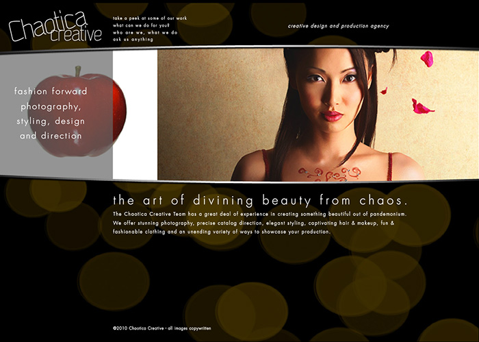 Chaotica Creative Website Chaotica Creative Website