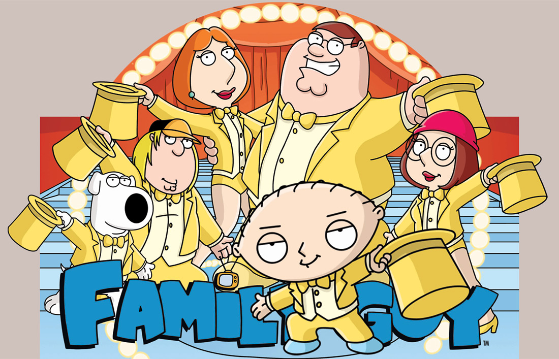 Family Guy Header Island Display
