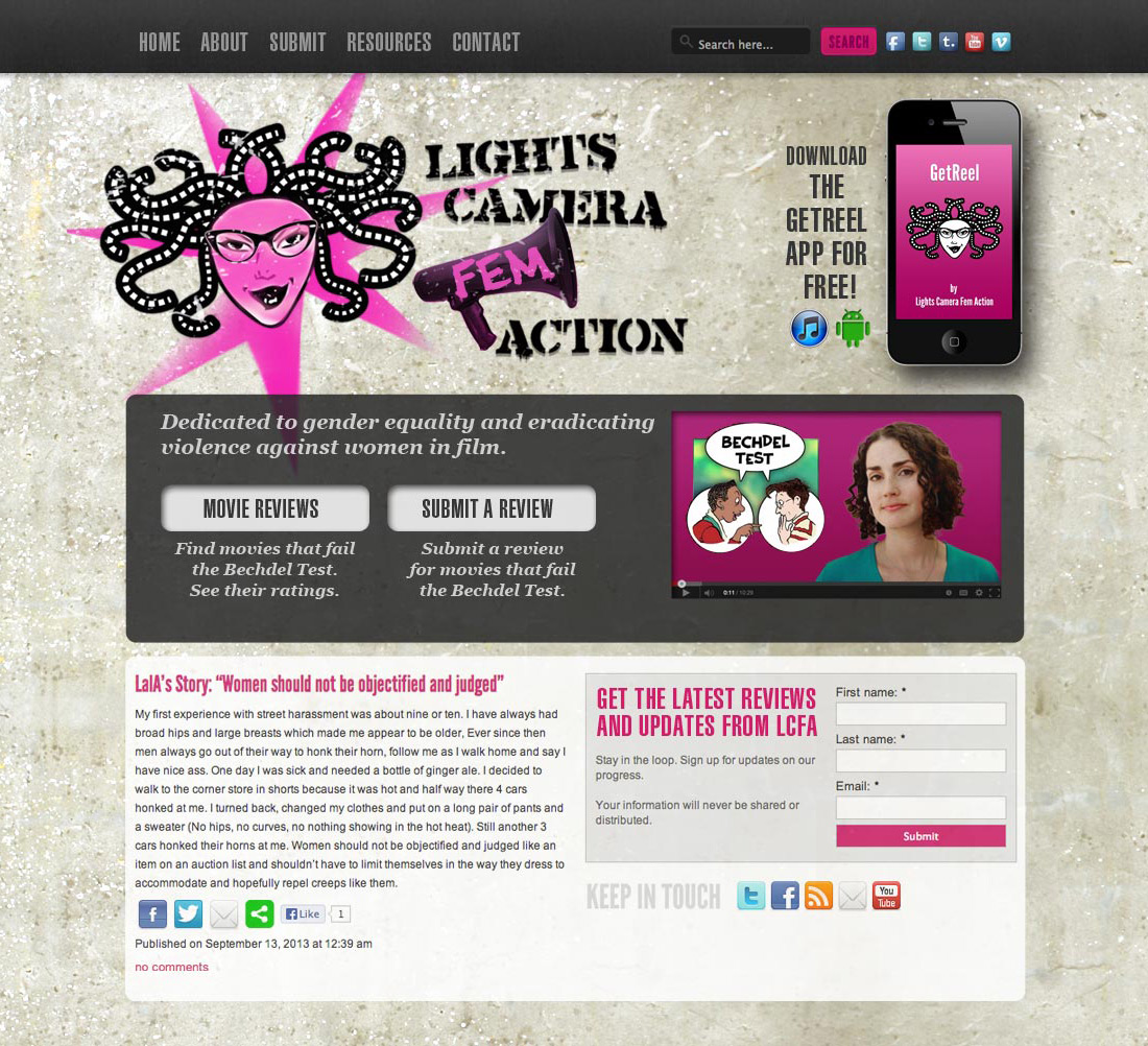 Get Reel – Logo, Website, Mobile App Get Reel – Logo, Website, Mobile App