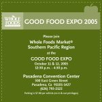 Whole Foods Expo Flyer