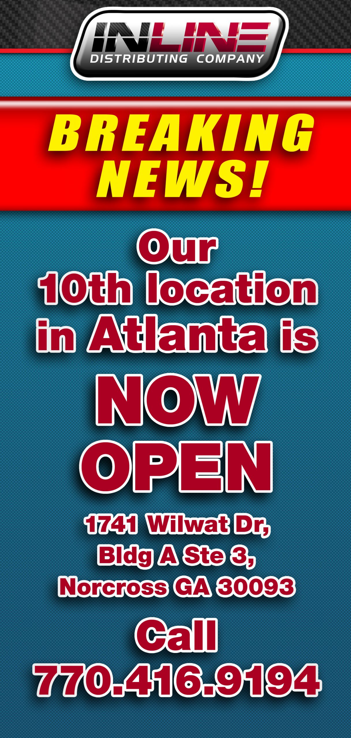 Inline Distributing Company  Banners & Social Media Images