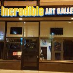 The Incredible Art Gallery Light Up Sign by Seen Designs