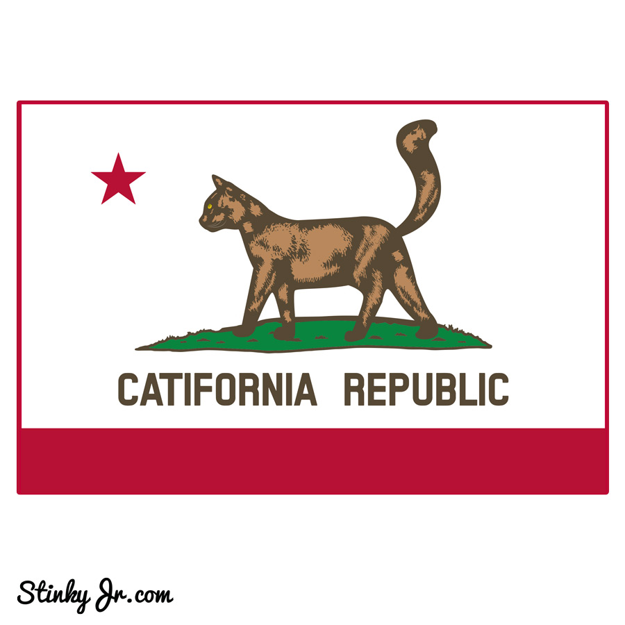 Catifornia Republic t-shirt